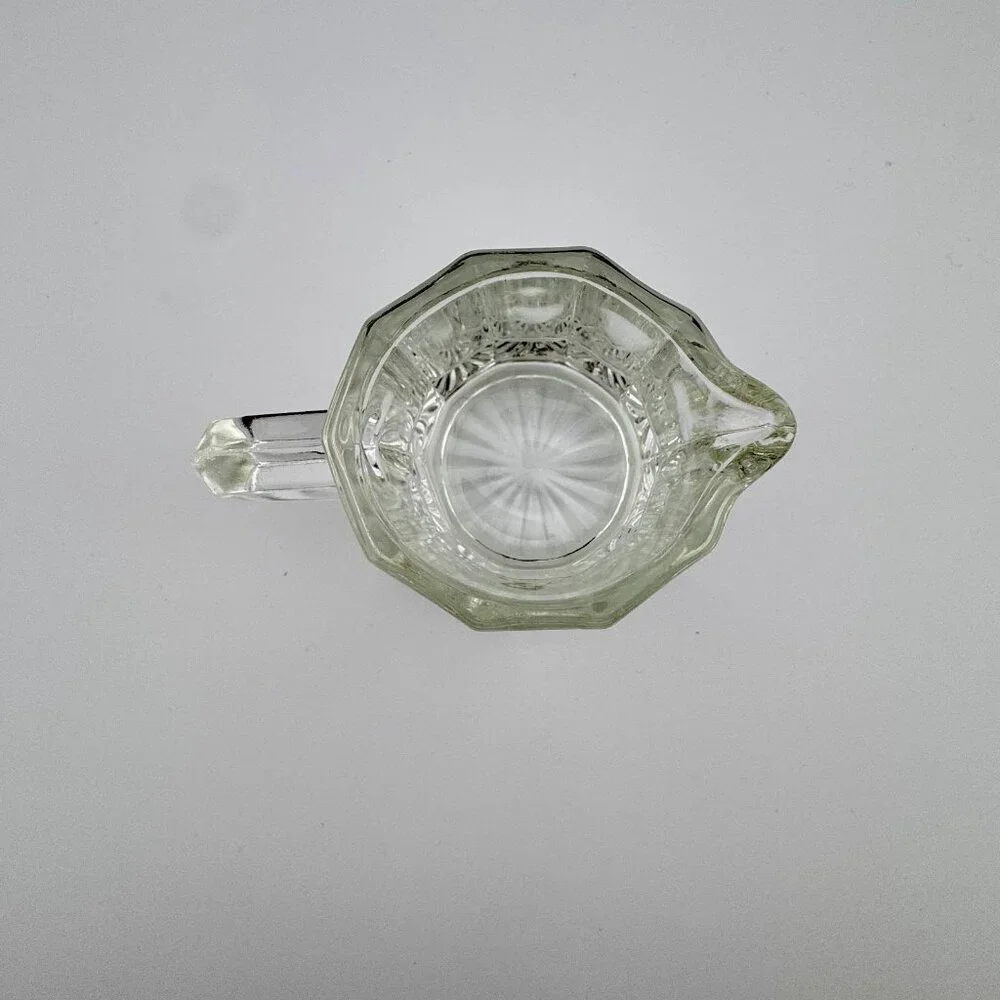 Antique Peerless Colonial Clear Creamer by Indiana Glass Co. Creamer 1920s